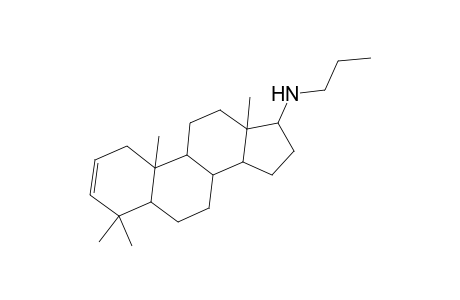 4,4-Dimethyl-n-propylandrost-2-en-17-amine