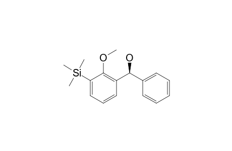 (R)-.alpha.-Phenyl-2-methoxy-3-trimethylsilylbenzyl alcohol