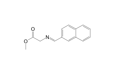 Glycine, N-(2-naphthalenylmethylene)-, methyl ester