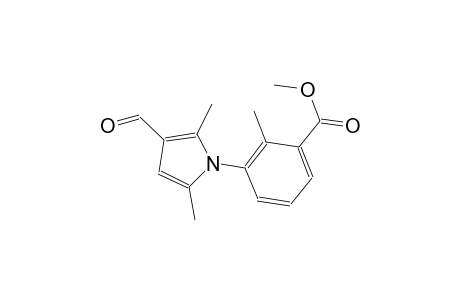 methyl 3-(3-formyl-2,5-dimethyl-1H-pyrrol-1-yl)-2-methylbenzoate