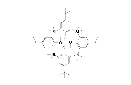 Tetramethoxy-{1(4)]dimethylsila-p-tert-butylcalixarene