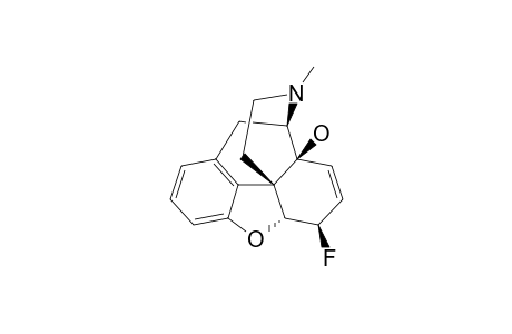 6-FLUORO-14-HYDROXY-3,6-DIDEOXYMORPHINE