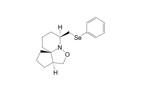 4-Methyl-7-phenylselenylmethyl-octahydro-cyclopenta[3,4]isoxazolo[2,3-a]pyridine
