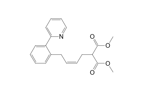 (Z)-Dimethyl 2-{4-[2-(pyridin-2-yl)phenyl]but-2-en-1-yl}malonate