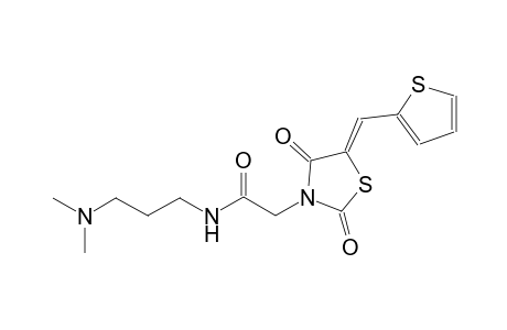 3-thiazolidineacetamide, N-[3-(dimethylamino)propyl]-2,4-dioxo-5-(2-thienylmethylene)-, (5Z)-