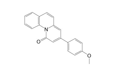 3-(4-methoxyphenyl)benzo[c]quinolizin-1-one