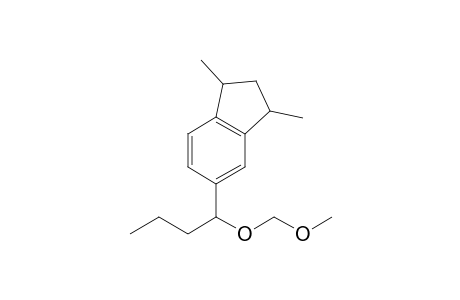 5-[1'-(Methoxymethyl)oxybutyl]-1,3-dimethylindan