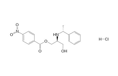 (2S,.alpha.R)-3-Hydroxy-2-(.alpha.-methylbenzyl)aminopropyl 4-nitrobenzoate hydrochloride