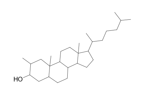 Cholestan-3-ol, 2-methyl-, (2.beta.,3.alpha.,5.alpha.)-