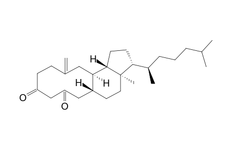 19-Methylene-5,10-secocholestan-3,5-dione