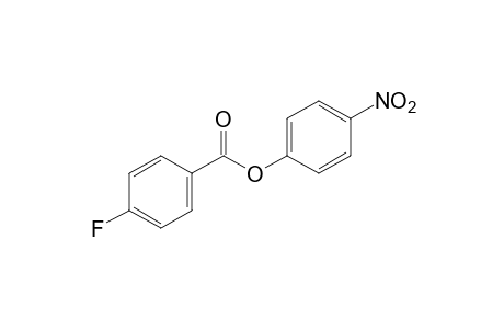p-fluorobenzoic acid, p-nitrophenyl ester
