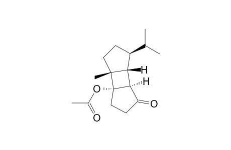 (1R,2R,6S,7R,10S)-6-(Acetoxy)-10-isopropyl-7-methylTricyclo[5.3.0.0(2,6)]-3-decanone