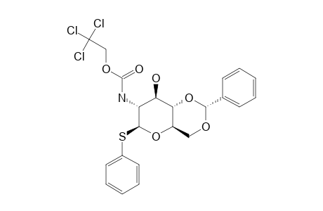 PHENYL-4,6-O-BENZILIDENE-2-DEOXY-1-THIO-2-(2,2,2-TRICHLOROETHOXYCARBONYL-AMINO)-BETA-D-GLUCOPYRANOSIDE