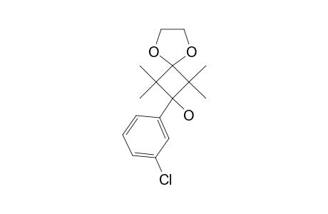 1-(3-CHLOROPHENYL)-1-HYDROXYL-2,2,4,4-TETRAMETHYL-5,8-DIOXASPIRO-[3.4]-OCTANE