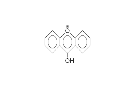 9-Hydroxy-xanthylium cation