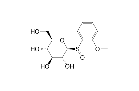 1-DEOXY-1-[(o-METHOXYPHENYL)SULFINYL]-BETA-D-GLUCOSE