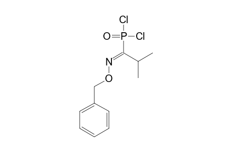 1-Benzyloxyimino-2-methylpropylphosphonoyl dichloride
