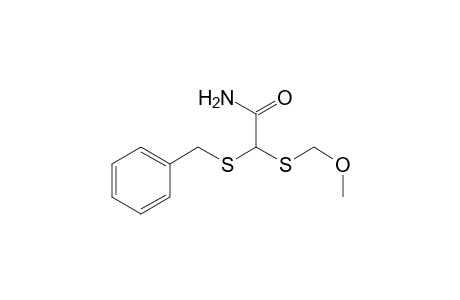 1-Phenyl-5-methoxy-3-(aminocarbonyl)-2,4-dithiapentane