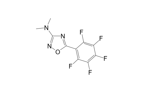 3-(N,N-Dimethylamino)-5-(pentaafluorophenyl)-1,2,4-oxadiazole