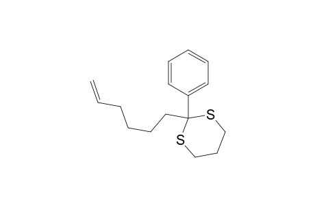 2-(5-Hexenyl)-2-phenyl-1,3-dithiane