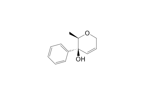 (2R,3S)-2-Methyl-3-phenyl-3,6-dihydro-2H-pyran-3-ol