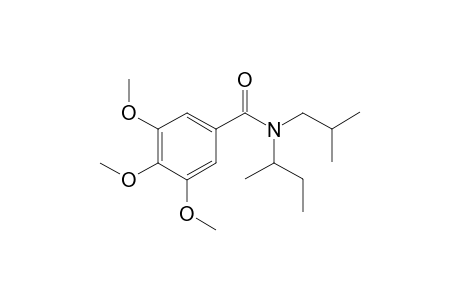 Benzamide, 3,4,5-trimethoxy-N-(2-butyl)-N-isobutyl-