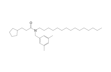 Propionamide, 3-cyclopentyl-N-(3,5-dimethylbenzyl)-N-pentadecyl-