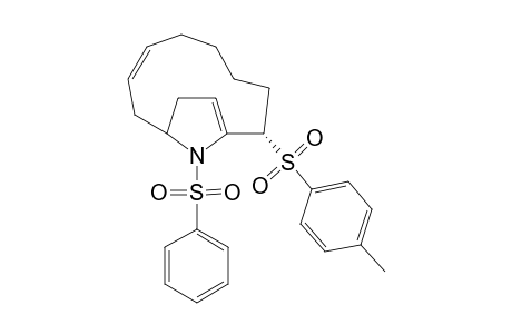 (2S*,10S*,E)-and (2S*,10S*,Z)-2-(Phenylsulfonyl)-13-(toluene-4-sulfonyl)-13-azabicyclo[8.2.1]trideca-1(12),7-diene