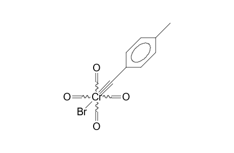 trans-Bromotetracarbonyl((P-tolyl)carbyne)chromium