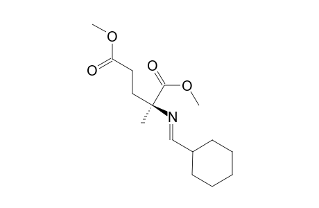 Dimethyl N-cyclohexylidene-2-methylglutamate