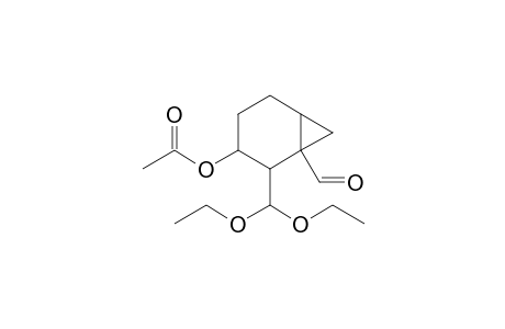 3-Acetoxy-2-(diethoxymethyl)bicyclo[4.1.0]heptane-1-carbaldehyde