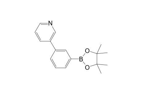 3-(3-(4,4,5,5-Tetramethyl-1,3,2-dioxaborolan-2-yl)phenyl)-pyridine