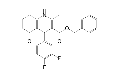 3-quinolinecarboxylic acid, 4-(3,4-difluorophenyl)-1,4,5,6,7,8-hexahydro-2-methyl-5-oxo-, phenylmethyl ester