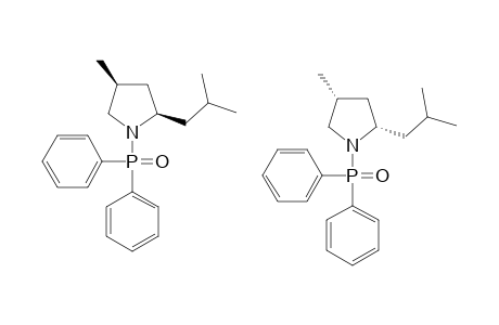N-DIPHENYLPHOSPHINOYL-CIS-2-(2-METHYLPROPYL)-4-METHYLPYRROLIDINE