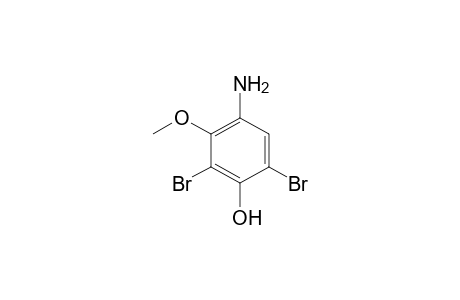 Phenol, 4-amino-2,6-dibromo-3-methoxy-