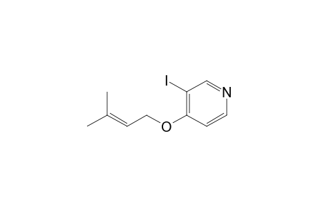 3-Iodo-4-(3-methylbut-2-enyloxy)pyridine