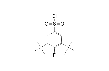 benzenesulfonyl chloride, 3,5-bis(1,1-dimethylethyl)-4-fluoro-