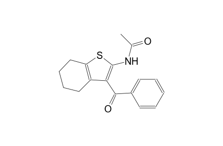 N-(3-Benzoyl-4,5,6,7-tetrahydro-1-benzothiophen-2-yl)acetamide