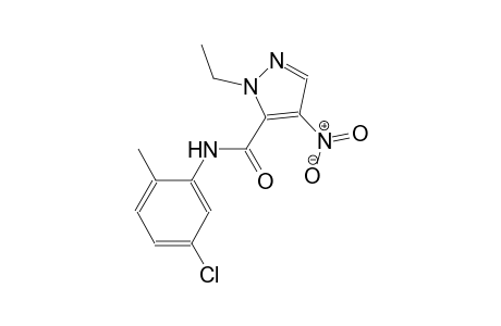 N-(5-chloro-2-methylphenyl)-1-ethyl-4-nitro-1H-pyrazole-5-carboxamide
