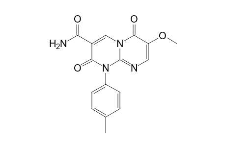 3-Carbamoyl-7-methoxy-1-p-tolyl-1H-pyrimido[1,2-a]pyrimidine-2,6-di-one