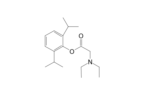 (2,6-diisopropylphenyl) 2-(diethylamino)acetate