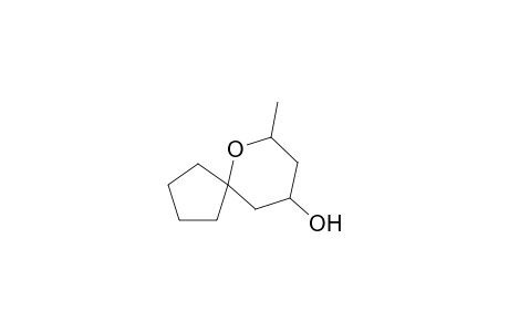 7-methyl-6-oxaspiro[4.5]decan-9-ol
