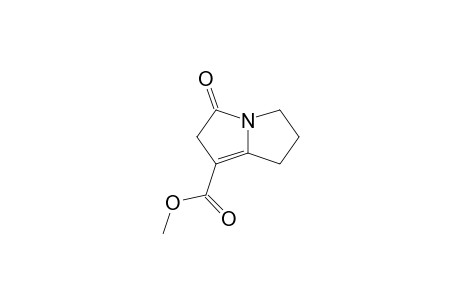 2,5,6,7-Tetrahydro-1-(methoxycarbonyl)pyrrolizin-3-one