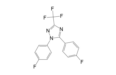 1H-1,2,4-Triazole, 1,5-bis(4-fluorophenyl)-3-(trifluoromethyl)-