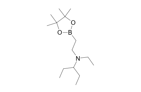ETHYL-(1-ETHYL-PROPYL)-[2-(4,4,5,5-TETRAMETHYL-1,3,2-DIOXABOROLAN-2-YL)-ETHYL]-AMINE