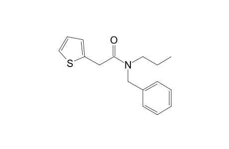 Acetamide, 2-(2-thiophenyl)-N-benzyl-N-propyl-