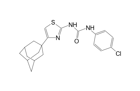 N-[4-(1-adamantyl)-1,3-thiazol-2-yl]-N'-(4-chlorophenyl)urea