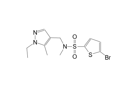 2-thiophenesulfonamide, 5-bromo-N-[(1-ethyl-5-methyl-1H-pyrazol-4-yl)methyl]-N-methyl-