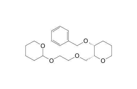 [2-(tetrahydro-2H-pyran-2-yloxy)ethoxy][(2R,3R)-3-(phenylmethoxy)(tetrahydro-2H-pyran-2-yl)]methane