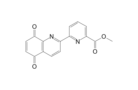 2-(6'-Methoxycarbonyl-2'-pyridyl)-5,8-quinolinedione